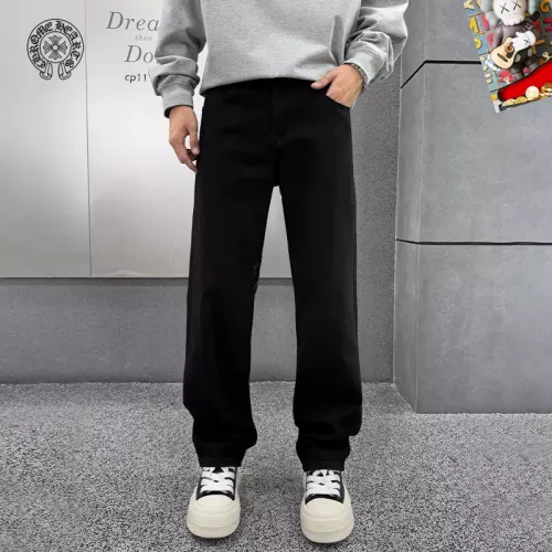 Cheap Chrome Hearts Jeans For Men #1369609 Replica Wholesale [$48.00 USD] [ITEM#1369609] on Replica Chrome Hearts Jeans