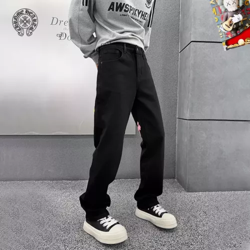 Cheap Chrome Hearts Jeans For Men #1369609 Replica Wholesale [$48.00 USD] [ITEM#1369609] on Replica Chrome Hearts Jeans