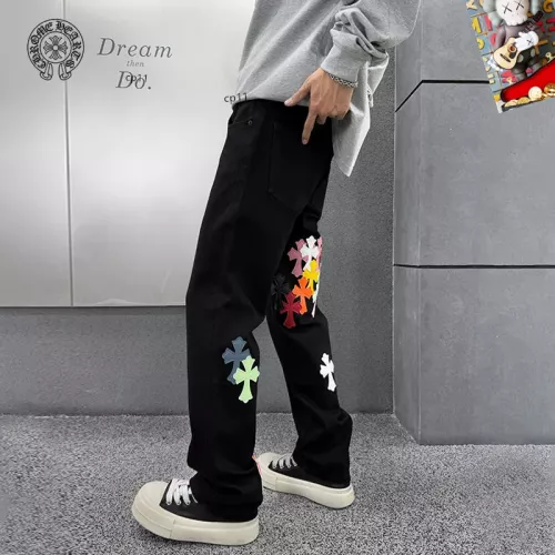 Cheap Chrome Hearts Jeans For Men #1369609 Replica Wholesale [$48.00 USD] [ITEM#1369609] on Replica Chrome Hearts Jeans