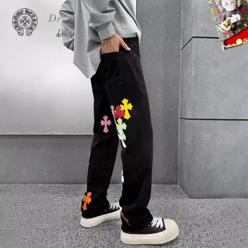 Cheap Chrome Hearts Jeans For Men #1369609 Replica Wholesale [$48.00 USD] [ITEM#1369609] on Replica Chrome Hearts Jeans