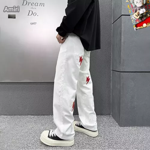 Cheap Amiri Jeans For Men #1369614 Replica Wholesale [$48.00 USD] [ITEM#1369614] on Replica Amiri Jeans