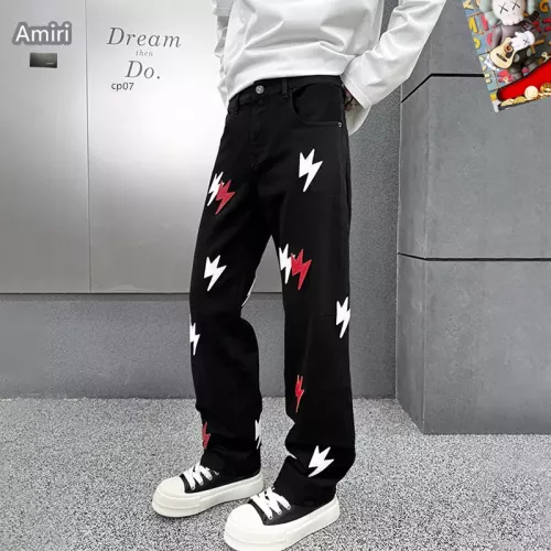Cheap Amiri Jeans For Men #1369615 Replica Wholesale [$48.00 USD] [ITEM#1369615] on Replica Amiri Jeans