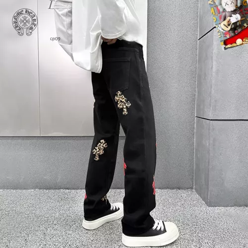 Cheap Chrome Hearts Jeans For Men #1369616 Replica Wholesale [$48.00 USD] [ITEM#1369616] on Replica Chrome Hearts Jeans