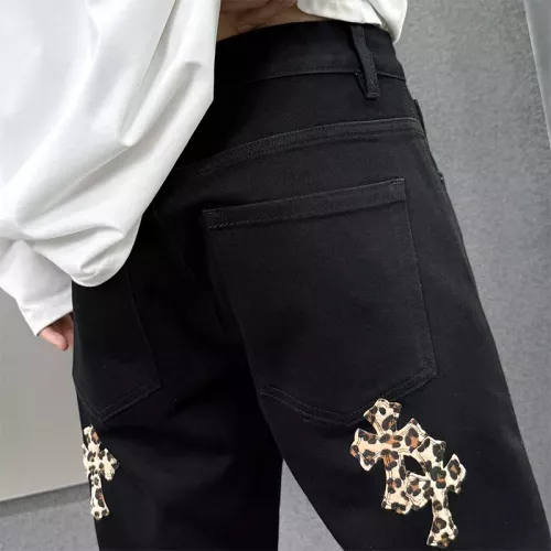 Cheap Chrome Hearts Jeans For Men #1369616 Replica Wholesale [$48.00 USD] [ITEM#1369616] on Replica Chrome Hearts Jeans