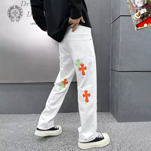 Cheap Chrome Hearts Jeans For Men #1369617 Replica Wholesale [$48.00 USD] [ITEM#1369617] on Replica Chrome Hearts Jeans