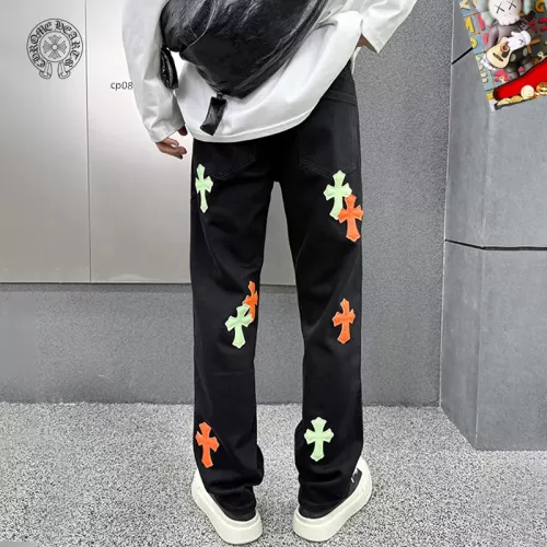 Cheap Chrome Hearts Jeans For Men #1369618 Replica Wholesale [$48.00 USD] [ITEM#1369618] on Replica Chrome Hearts Jeans