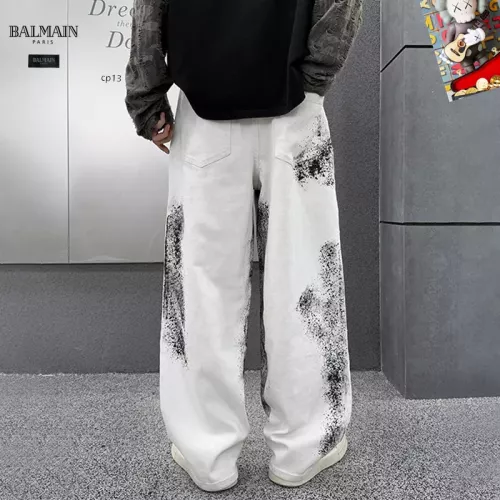 Cheap Balmain Jeans For Men #1369619 Replica Wholesale [$48.00 USD] [ITEM#1369619] on Replica Balmain Jeans