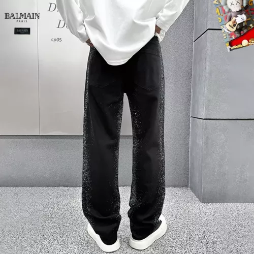 Cheap Balmain Jeans For Men #1369620 Replica Wholesale [$48.00 USD] [ITEM#1369620] on Replica Balmain Jeans