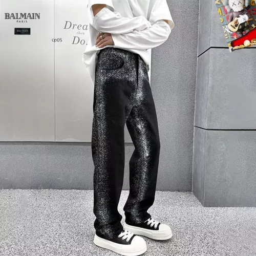 Cheap Balmain Jeans For Men #1369620 Replica Wholesale [$48.00 USD] [ITEM#1369620] on Replica Balmain Jeans