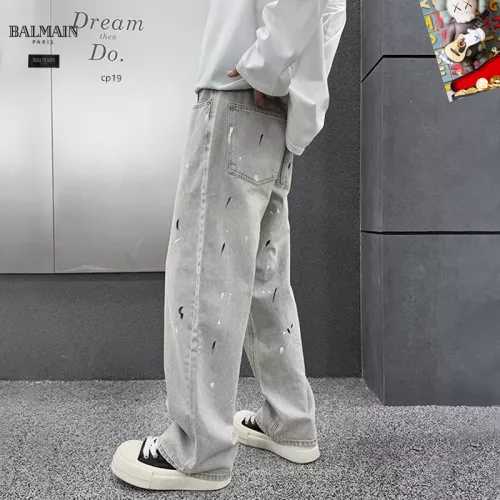 Cheap Balmain Jeans For Men #1369621 Replica Wholesale [$48.00 USD] [ITEM#1369621] on Replica Balmain Jeans