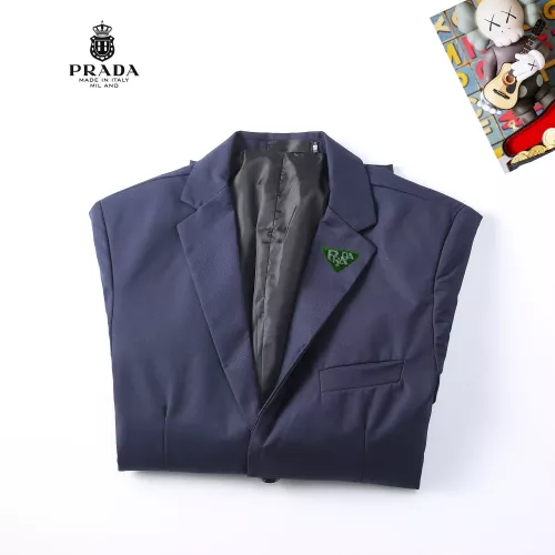 Cheap Prada Tracksuits Long Sleeved For Men #1369663 Replica Wholesale [$92.00 USD] [ITEM#1369663] on Replica Prada Tracksuits