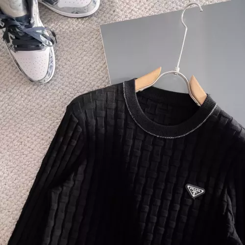 Cheap Prada Sweaters Long Sleeved For Men #1369770 Replica Wholesale [$56.00 USD] [ITEM#1369770] on Replica Prada Sweaters