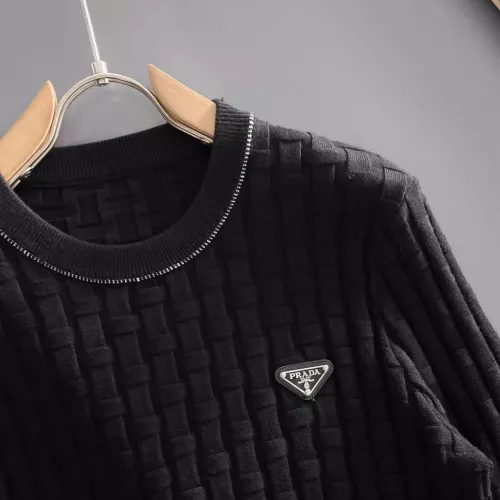 Cheap Prada Sweaters Long Sleeved For Men #1369770 Replica Wholesale [$56.00 USD] [ITEM#1369770] on Replica Prada Sweaters