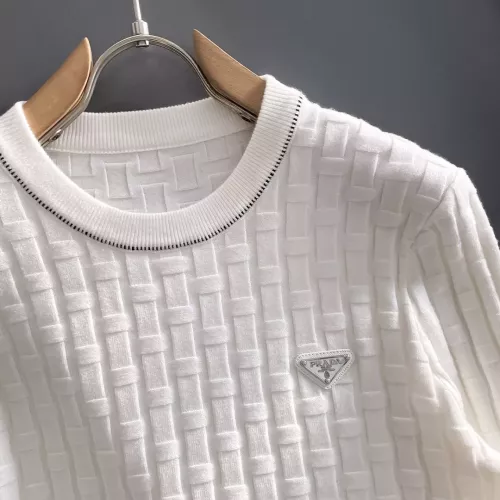 Cheap Prada Sweaters Long Sleeved For Men #1369771 Replica Wholesale [$56.00 USD] [ITEM#1369771] on Replica Prada Sweaters