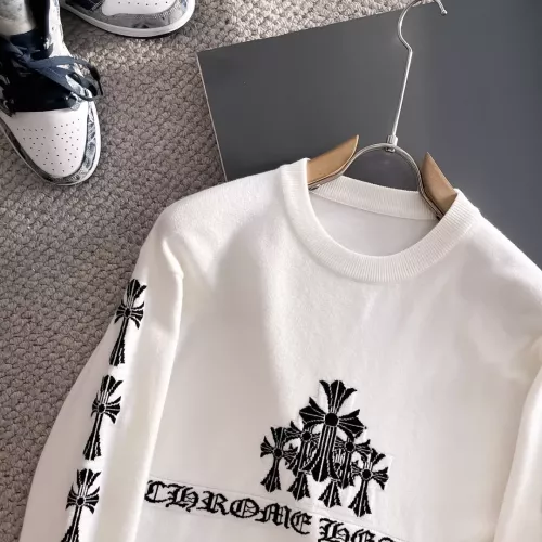 Cheap Chrome Hearts Sweaters Long Sleeved For Men #1369773 Replica Wholesale [$56.00 USD] [ITEM#1369773] on Replica Chrome Hearts Sweaters
