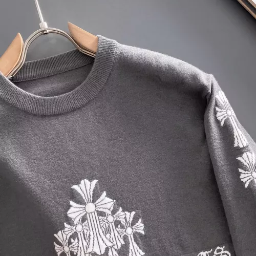 Cheap Chrome Hearts Sweaters Long Sleeved For Men #1369774 Replica Wholesale [$56.00 USD] [ITEM#1369774] on Replica Chrome Hearts Sweaters