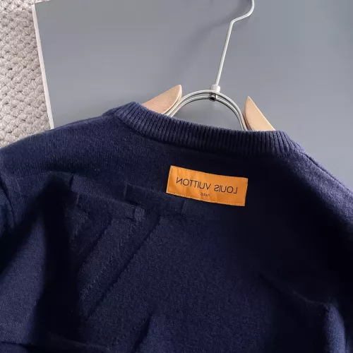 Cheap Louis Vuitton LV Sweaters Long Sleeved For Men #1369785 Replica Wholesale [$56.00 USD] [ITEM#1369785] on Replica Louis Vuitton LV Sweaters