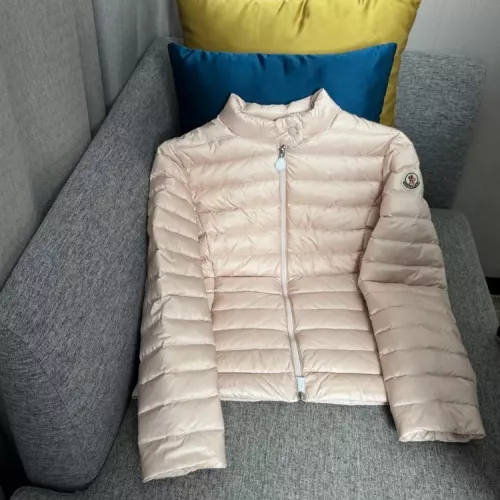 Cheap Moncler Down Feather Coat Long Sleeved For Women #1369809 Replica Wholesale [$162.00 USD] [ITEM#1369809] on Replica Moncler Down Feather Coat