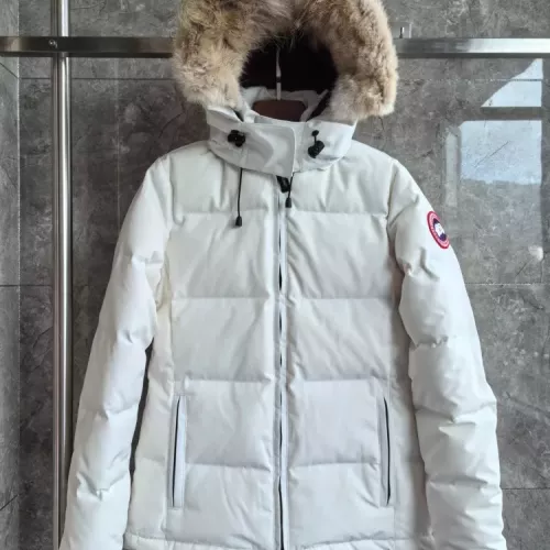 Canada Goose Down Feather Coat Long Sleeved For Women #1369815