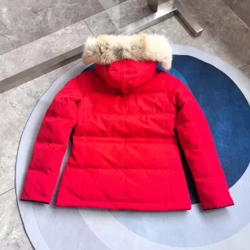 Cheap Canada Goose Down Feather Coat Long Sleeved For Women #1369820 Replica Wholesale [$205.00 USD] [ITEM#1369820] on Replica Canada Goose Down Feather Coat