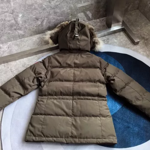 Cheap Canada Goose Down Feather Coat Long Sleeved For Women #1369822 Replica Wholesale [$205.00 USD] [ITEM#1369822] on Replica Canada Goose Down Feather Coat