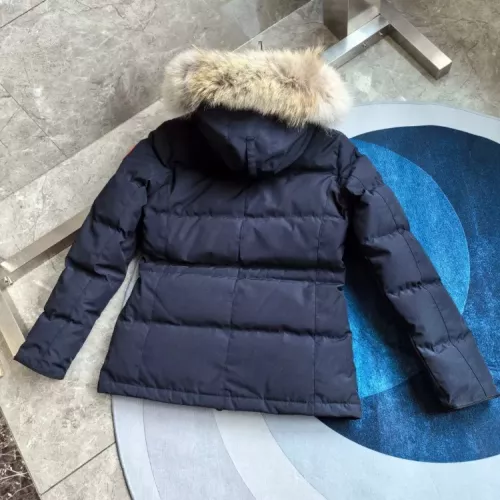 Cheap Canada Goose Down Feather Coat Long Sleeved For Women #1369823 Replica Wholesale [$205.00 USD] [ITEM#1369823] on Replica Canada Goose Down Feather Coat