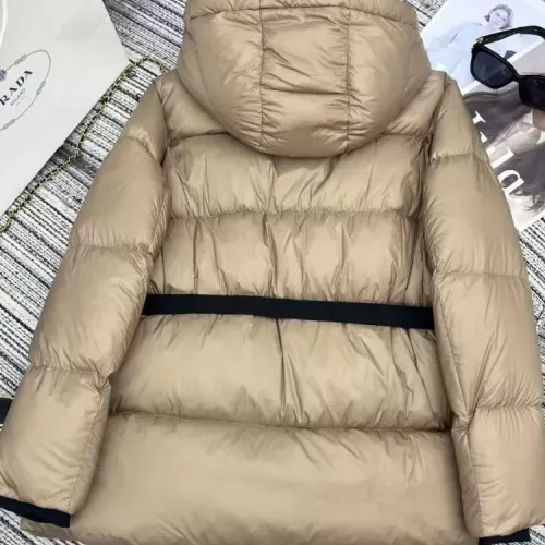 Cheap Prada Down Feather Coat Long Sleeved For Women #1369832 Replica Wholesale [$230.00 USD] [ITEM#1369832] on Replica Prada Down Feather Coat