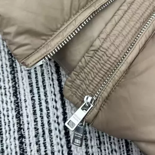 Cheap Prada Down Feather Coat Long Sleeved For Women #1369832 Replica Wholesale [$230.00 USD] [ITEM#1369832] on Replica Prada Down Feather Coat