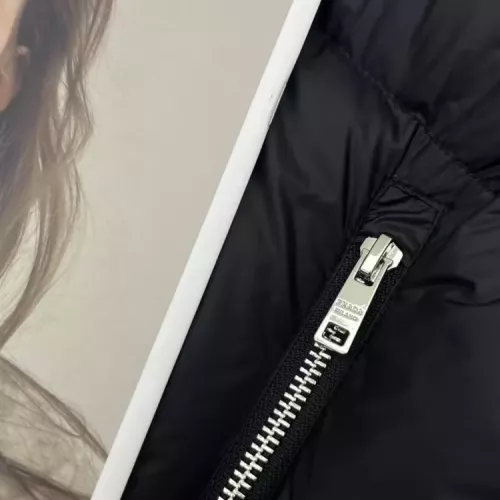 Cheap Prada Down Feather Coat Long Sleeved For Women #1369833 Replica Wholesale [$230.00 USD] [ITEM#1369833] on Replica Prada Down Feather Coat