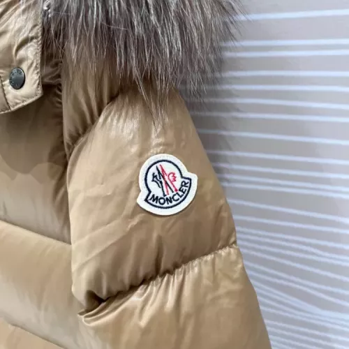 Cheap Moncler Down Feather Coat Long Sleeved For Women #1369913 Replica Wholesale [$317.36 USD] [ITEM#1369913] on Replica Moncler Down Feather Coat