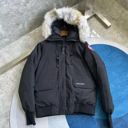 Cheap Canada Goose Down Feather Coat Long Sleeved For Men #1369916 Replica Wholesale [$180.00 USD] [ITEM#1369916] on Replica Canada Goose Down Feather Coat