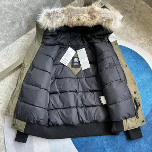 Cheap Canada Goose Down Feather Coat Long Sleeved For Men #1369921 Replica Wholesale [$180.00 USD] [ITEM#1369921] on Replica Canada Goose Down Feather Coat