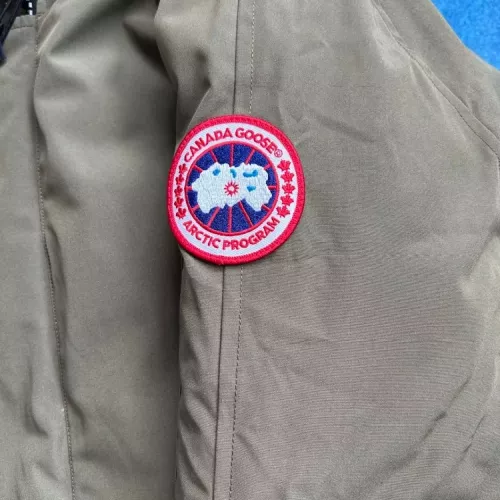 Cheap Canada Goose Down Feather Coat Long Sleeved For Men #1369921 Replica Wholesale [$180.00 USD] [ITEM#1369921] on Replica Canada Goose Down Feather Coat