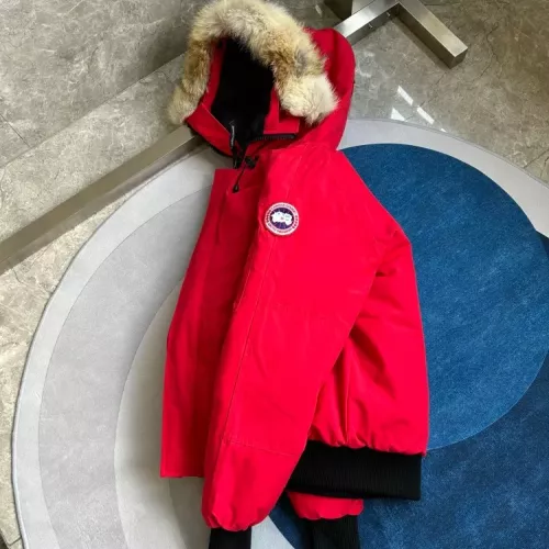 Cheap Canada Goose Down Feather Coat Long Sleeved For Men #1369925 Replica Wholesale [$180.00 USD] [ITEM#1369925] on Replica Canada Goose Down Feather Coat