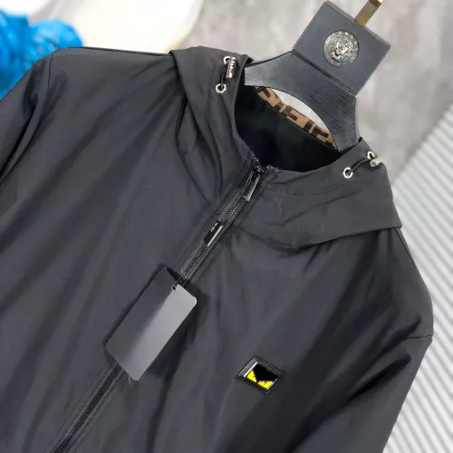 Cheap Fendi Jackets Long Sleeved For Men #1370008 Replica Wholesale [$60.00 USD] [ITEM#1370008] on Replica Fendi Jackets