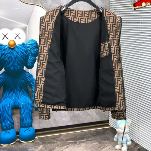 Cheap Fendi Jackets Long Sleeved For Men #1370012 Replica Wholesale [$60.00 USD] [ITEM#1370012] on Replica Fendi Jackets