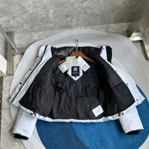 Cheap Canada Goose Down Feather Coat Long Sleeved For Women #1370031 Replica Wholesale [$162.00 USD] [ITEM#1370031] on Replica Canada Goose Down Feather Coat