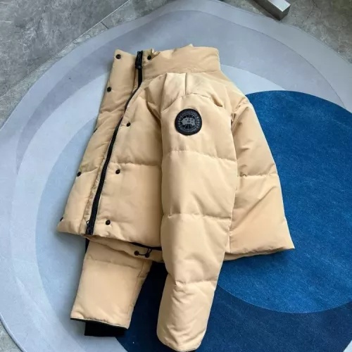 Cheap Canada Goose Down Feather Coat Long Sleeved For Women #1370034 Replica Wholesale [$162.00 USD] [ITEM#1370034] on Replica Canada Goose Down Feather Coat