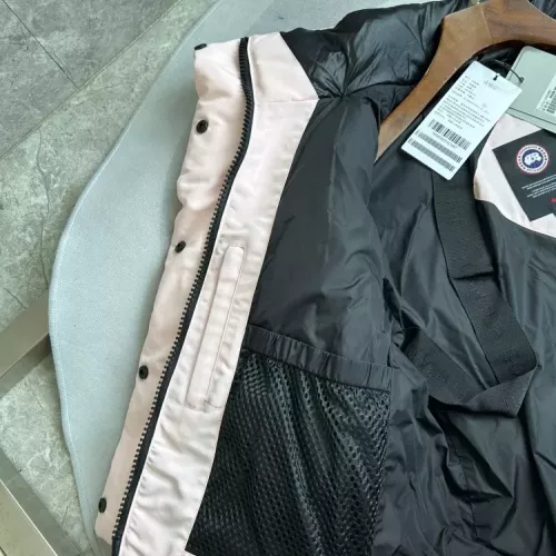 Cheap Canada Goose Down Feather Coat Long Sleeved For Women #1370035 Replica Wholesale [$162.00 USD] [ITEM#1370035] on Replica Canada Goose Down Feather Coat