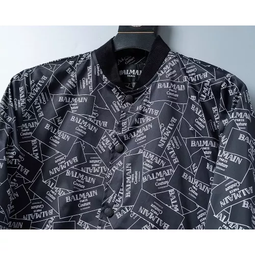 Cheap Balmain Jackets Long Sleeved For Men #1370041 Replica Wholesale [$42.00 USD] [ITEM#1370041] on Replica Balmain Jackets