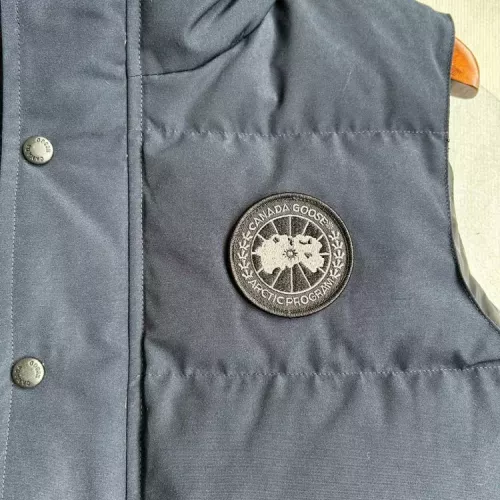 Cheap Canada Goose Down Feather Coat Sleeveless For Men #1370062 Replica Wholesale [$100.00 USD] [ITEM#1370062] on Replica Canada Goose Down Feather Coat
