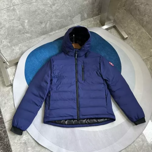 Cheap Canada Goose Down Feather Coat Long Sleeved For Men #1370068 Replica Wholesale [$172.00 USD] [ITEM#1370068] on Replica Canada Goose Down Feather Coat
