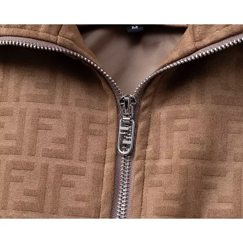 Cheap Fendi Jackets Long Sleeved For Men #1370072 Replica Wholesale [$45.00 USD] [ITEM#1370072] on Replica Fendi Jackets