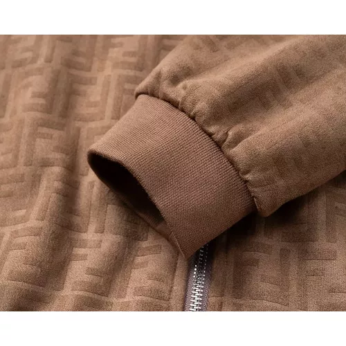 Cheap Fendi Jackets Long Sleeved For Men #1370072 Replica Wholesale [$45.00 USD] [ITEM#1370072] on Replica Fendi Jackets