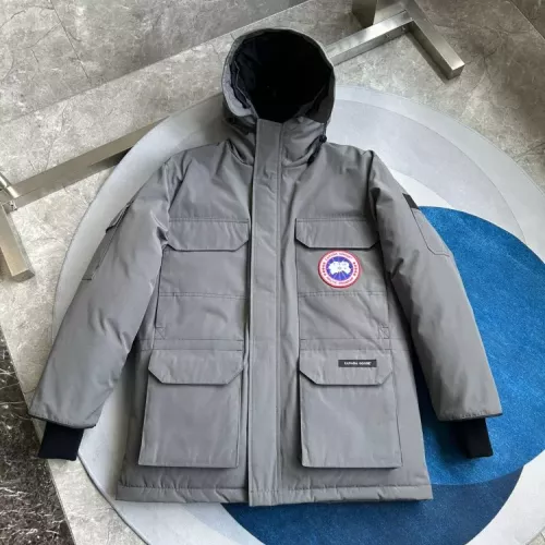 Canada Goose Down Feather Coat Long Sleeved For Unisex #1370084