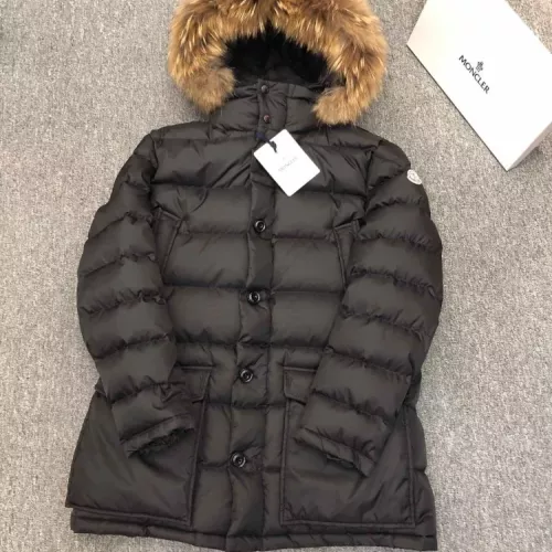 Cheap Moncler Down Feather Coat Long Sleeved For Men #1370091 Replica Wholesale [$222.00 USD] [ITEM#1370091] on Replica Moncler Down Feather Coat