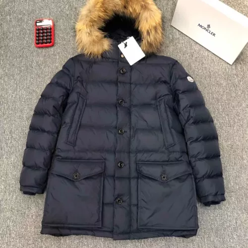 Moncler Down Feather Coat Long Sleeved For Men #1370093