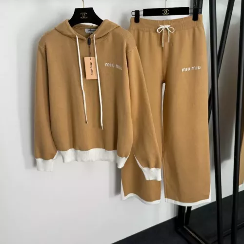 Cheap MIU MIU Tracksuits Long Sleeved For Women #1370150 Replica Wholesale [$88.00 USD] [ITEM#1370150] on Replica MIU MIU Tracksuits