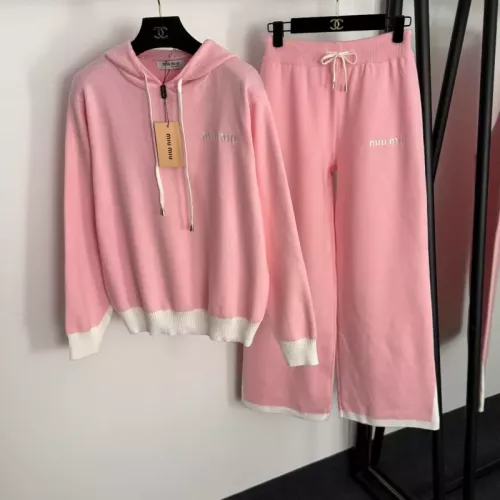 Cheap MIU MIU Tracksuits Long Sleeved For Women #1370152 Replica Wholesale [$88.00 USD] [ITEM#1370152] on Replica MIU MIU Tracksuits