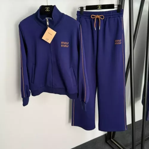 Cheap MIU MIU Tracksuits Long Sleeved For Women #1370160 Replica Wholesale [$108.00 USD] [ITEM#1370160] on Replica MIU MIU Tracksuits